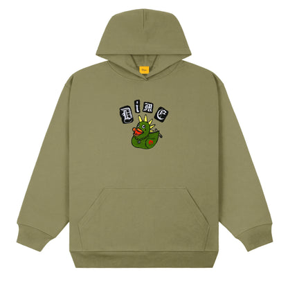 Dime Rebel Chenille Hoodie - Rye