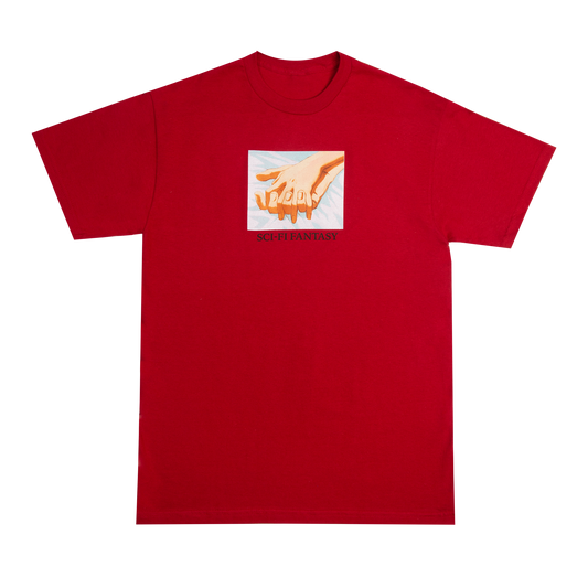 Sci-Fi Fantasy Hands Tee - Red