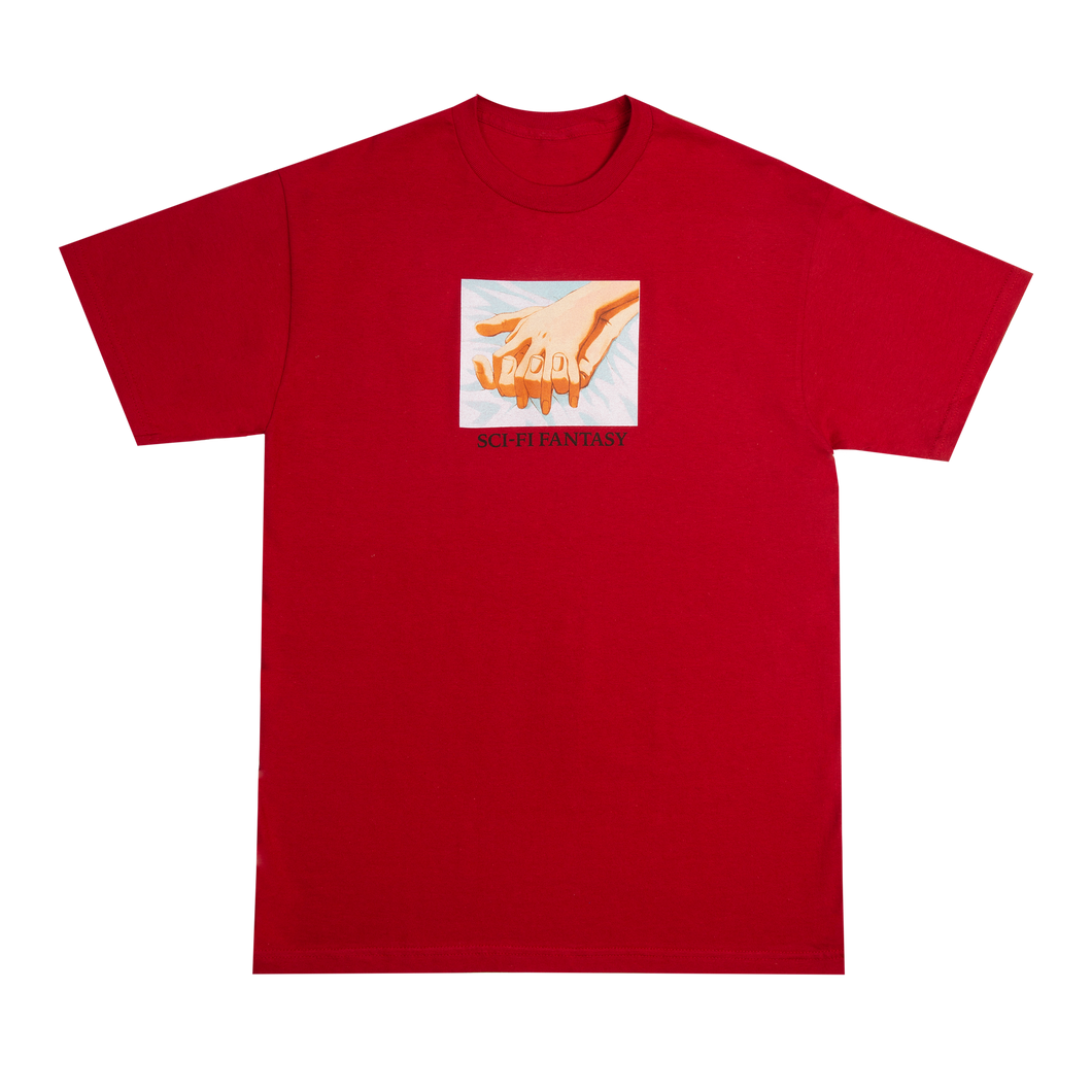 Sci-Fi Fantasy Hands Tee - Red