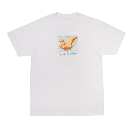 Sci-Fi Fantasy Hands Tee - White