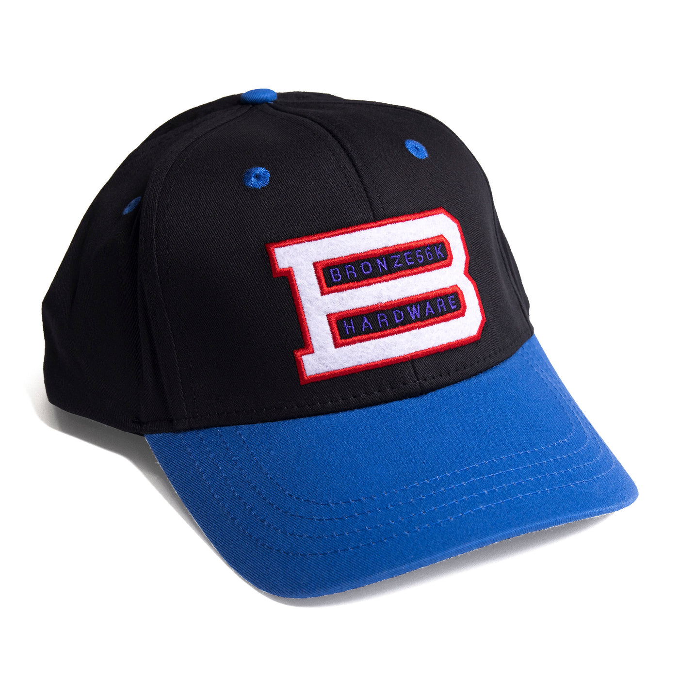 Bronze 56K XLB Hat - Black/Royal