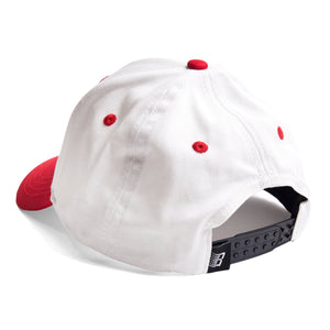 Bronze 56K XLB Hat - White/Red
