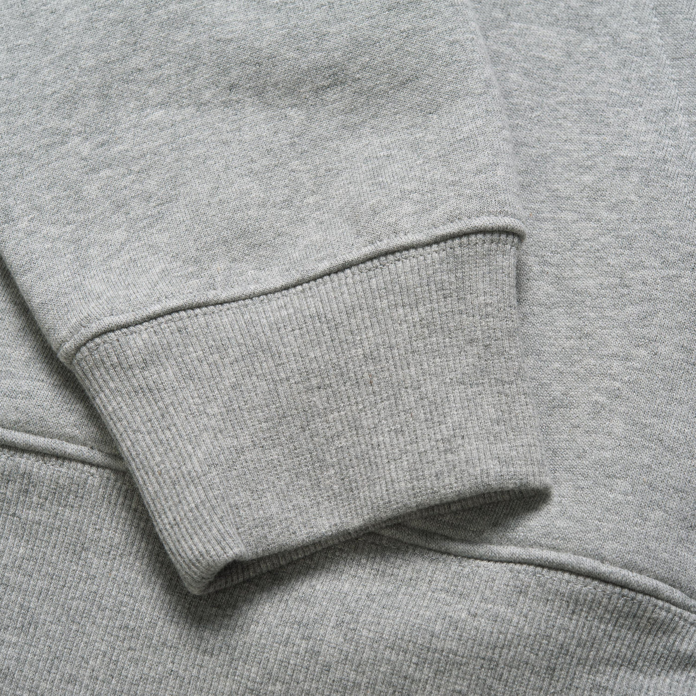 Carhartt WIP Chase Neck Zip Sweatshirt - Grey Heather