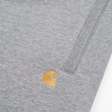Load image into Gallery viewer, Carhartt WIP Chase Sweat Short - Grey Heather/Gold
