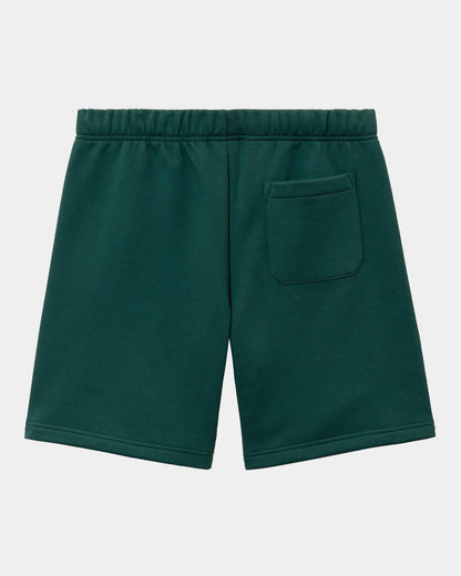 Carhartt WIP Chase Sweat Short - Botanic/Gold
