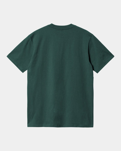 Carhartt WIP University Tee - Botanic/White