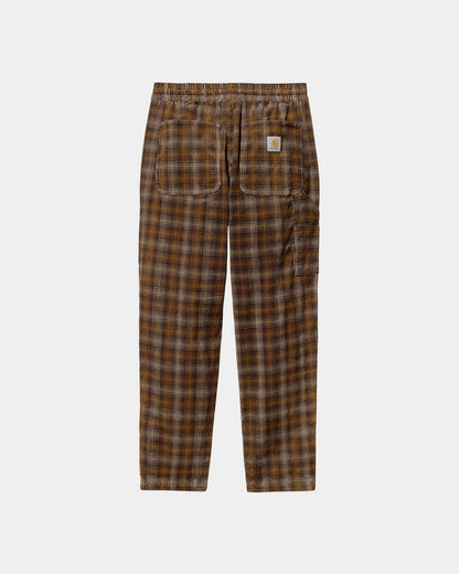 Carhartt WIP Flint Pant - Hamilton Brown Wiley Check
