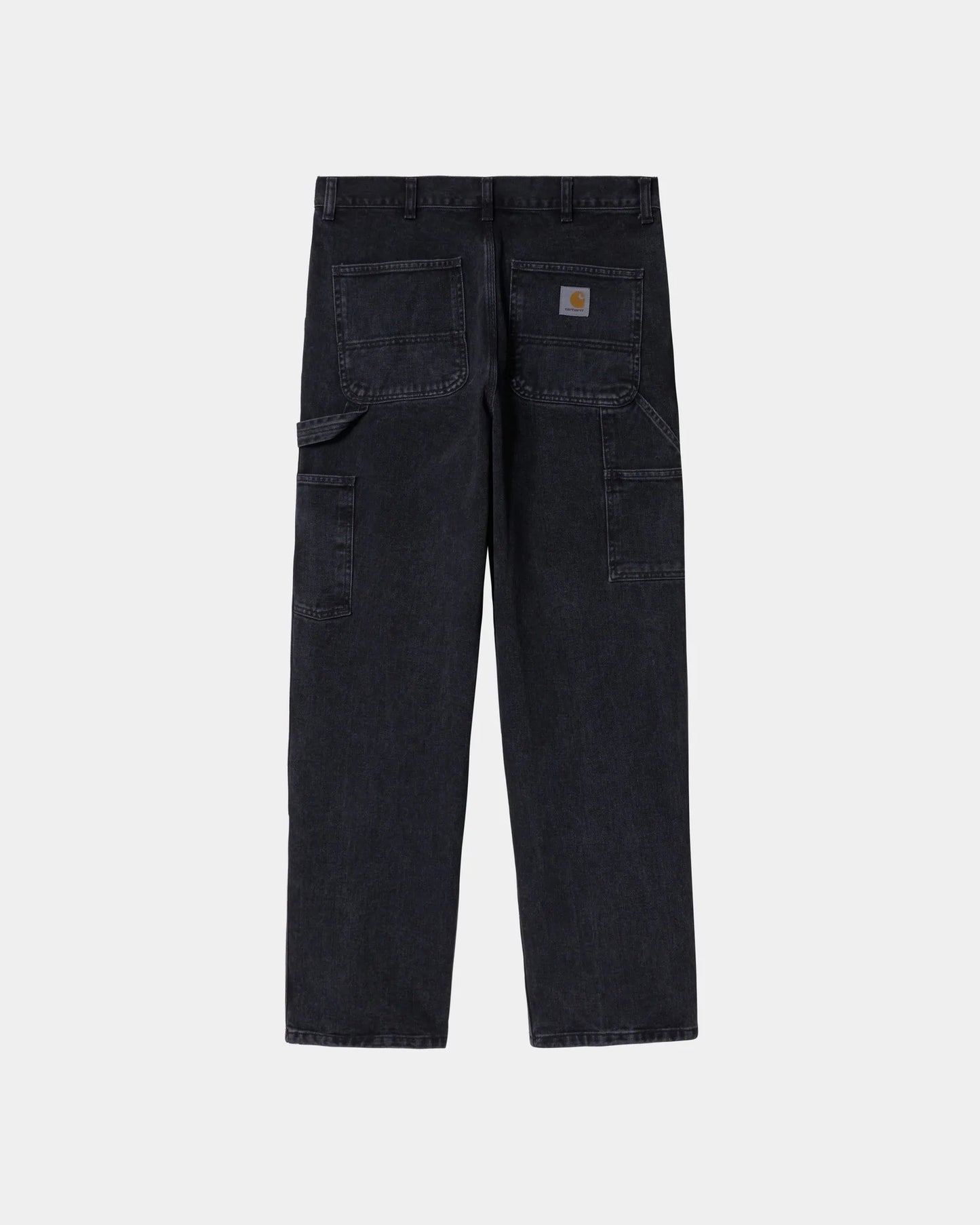 Carhartt WIP Single Knee Denim Pant - Black Stone Washed