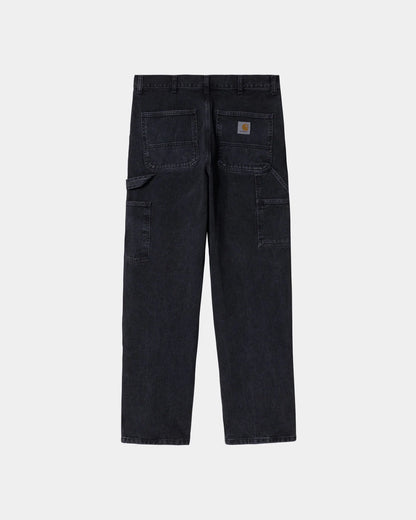 Carhartt WIP Single Knee Denim Pant - Black Stone Washed