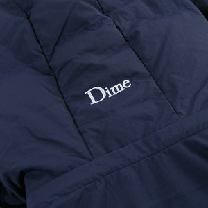 Dime Contrast Puffer Jacket - Navy