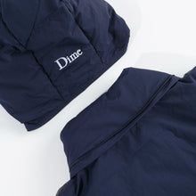 Load image into Gallery viewer, Dime Contrast Puffer Jacket - Navy