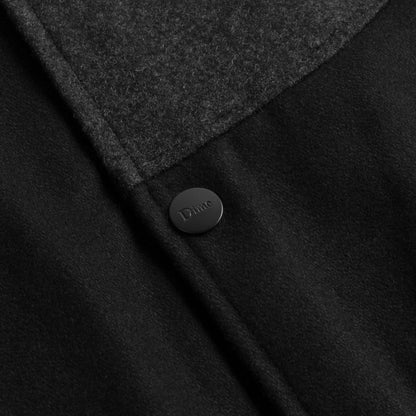 Dime Letterman Wool Jacket - Black