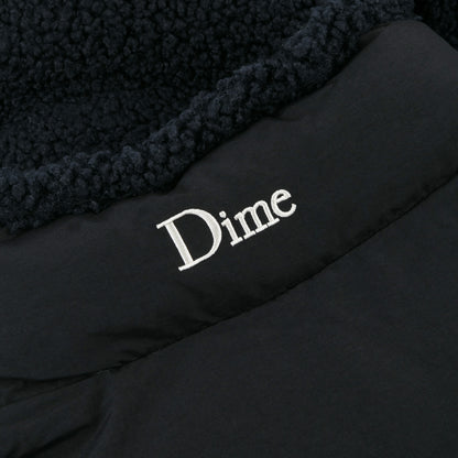 Dime Sherpa Puffer Jacket - Navy