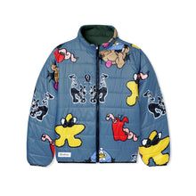 Load image into Gallery viewer, Butter Goods Jun Reversible Puffer Jacket - Army/Slate