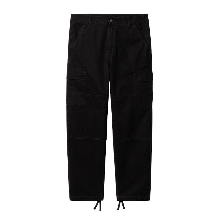 Carhartt WIP Keyto Cargo Pant - Black Heavy Stone Washed