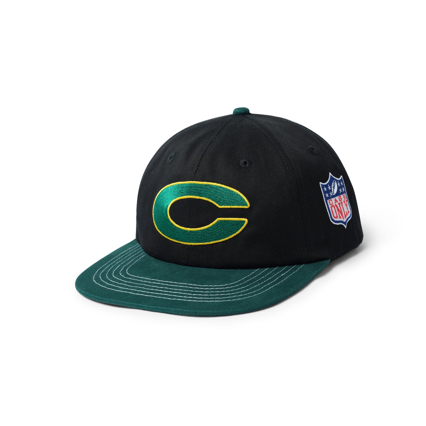 Cash Only League Snapback Cap - Black / Forest