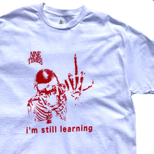 Load image into Gallery viewer, Ninetimes Learning Tee - White