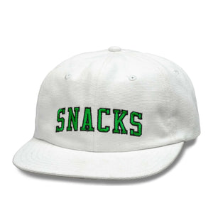 Quartersnacks Snacks Varsity Cap - White