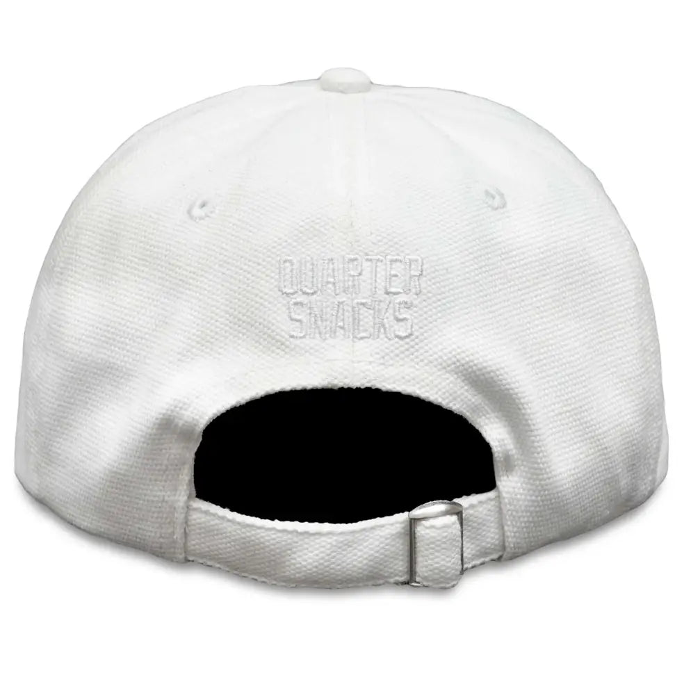 Quartersnacks Snacks Varsity Cap - White