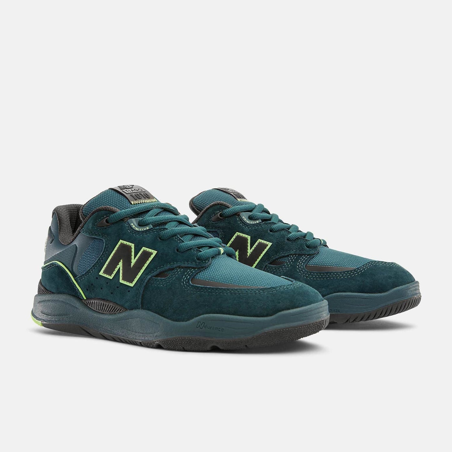 New Balance Numeric X Primitive Tiago 1010 - Deep Teal/Lime Green