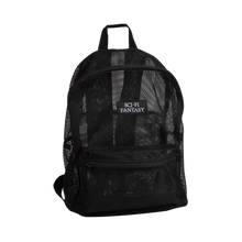 Load image into Gallery viewer, Sci-Fi Fantasy Mesh Backpack - Black
