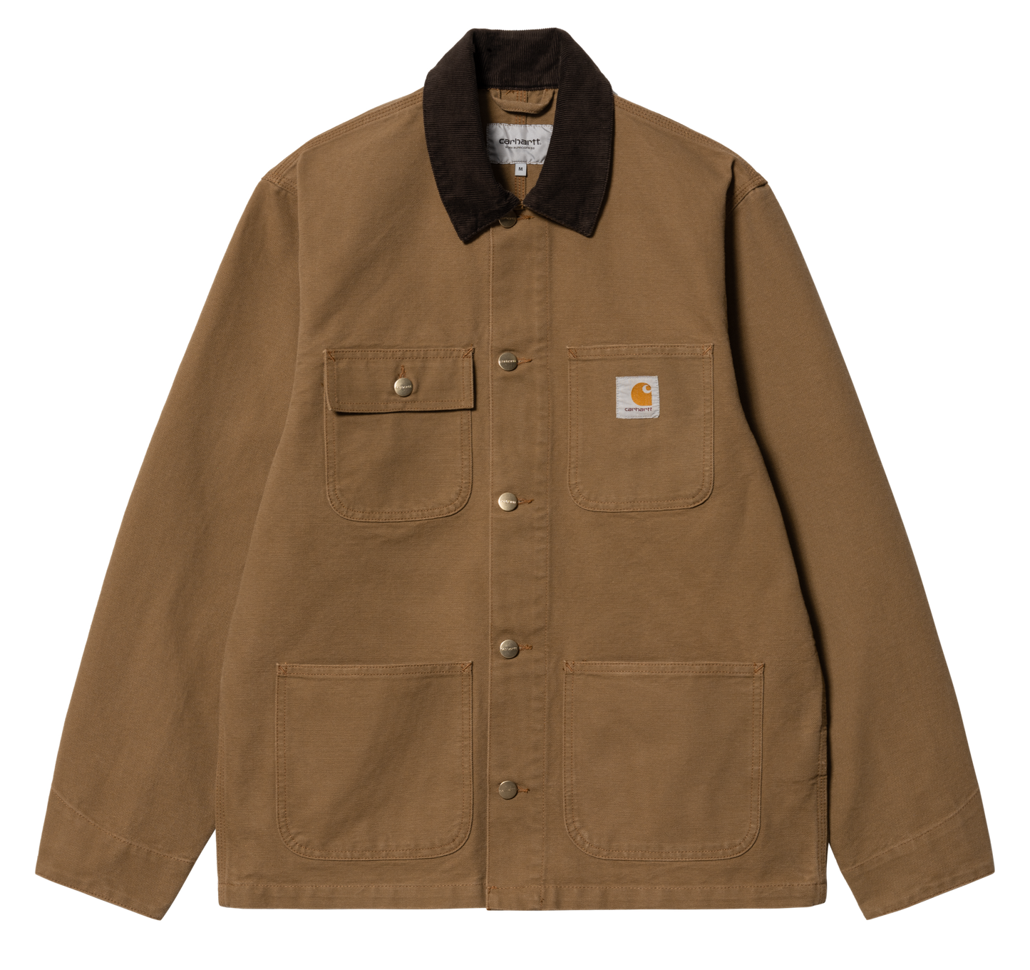 Carhartt WIP Michigan Chore Coat - Hamilton Brown/Tobacco Rinsed