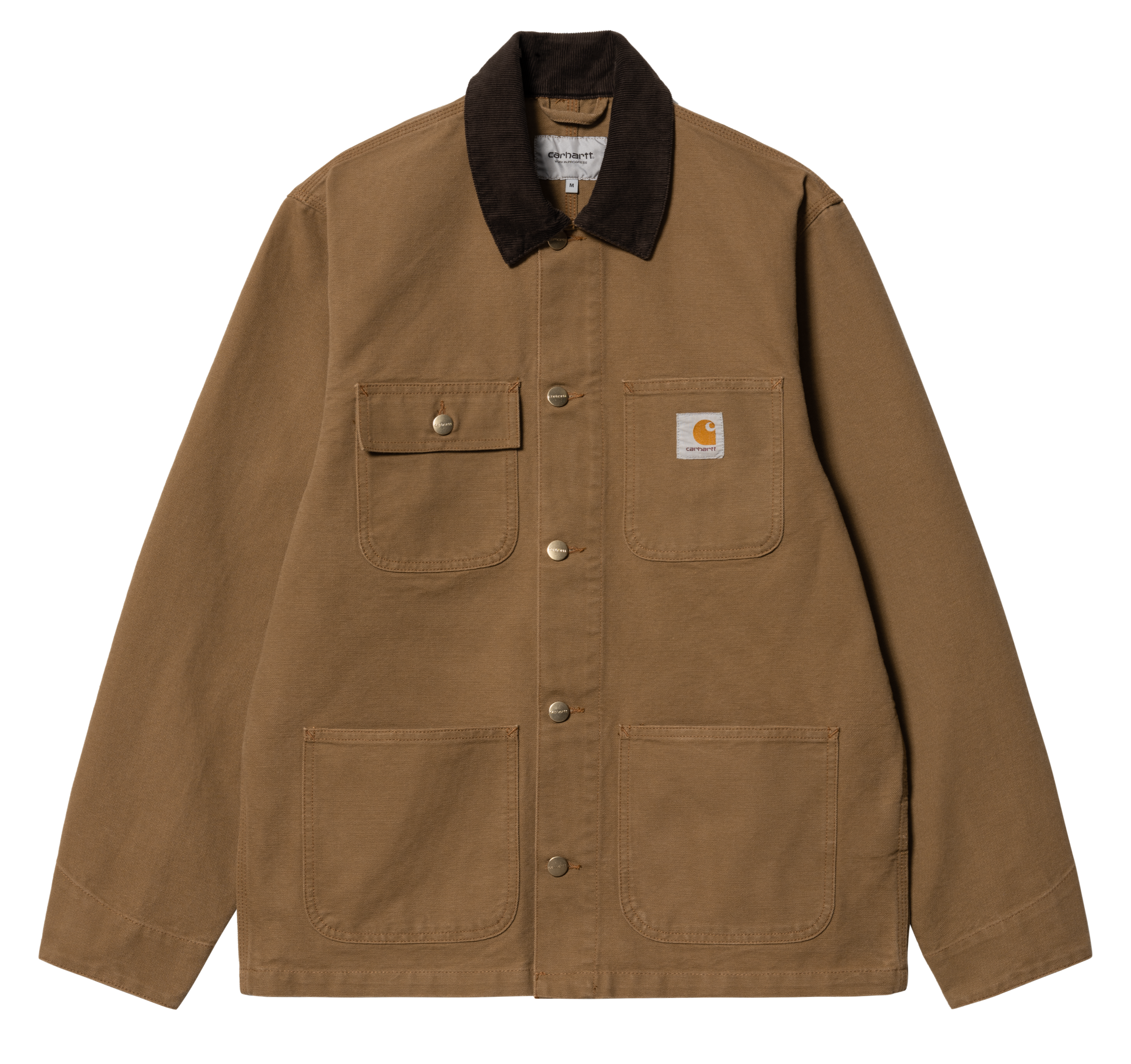 Carhartt WIP Michigan Chore Coat - Hamilton Brown/Tobacco Rinsed