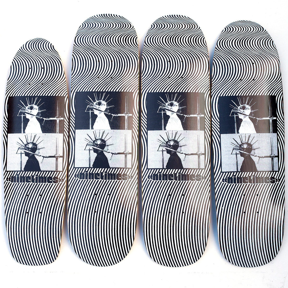 Ninetimes Mind Kontrol Iceman Deck - 8.6 X 32