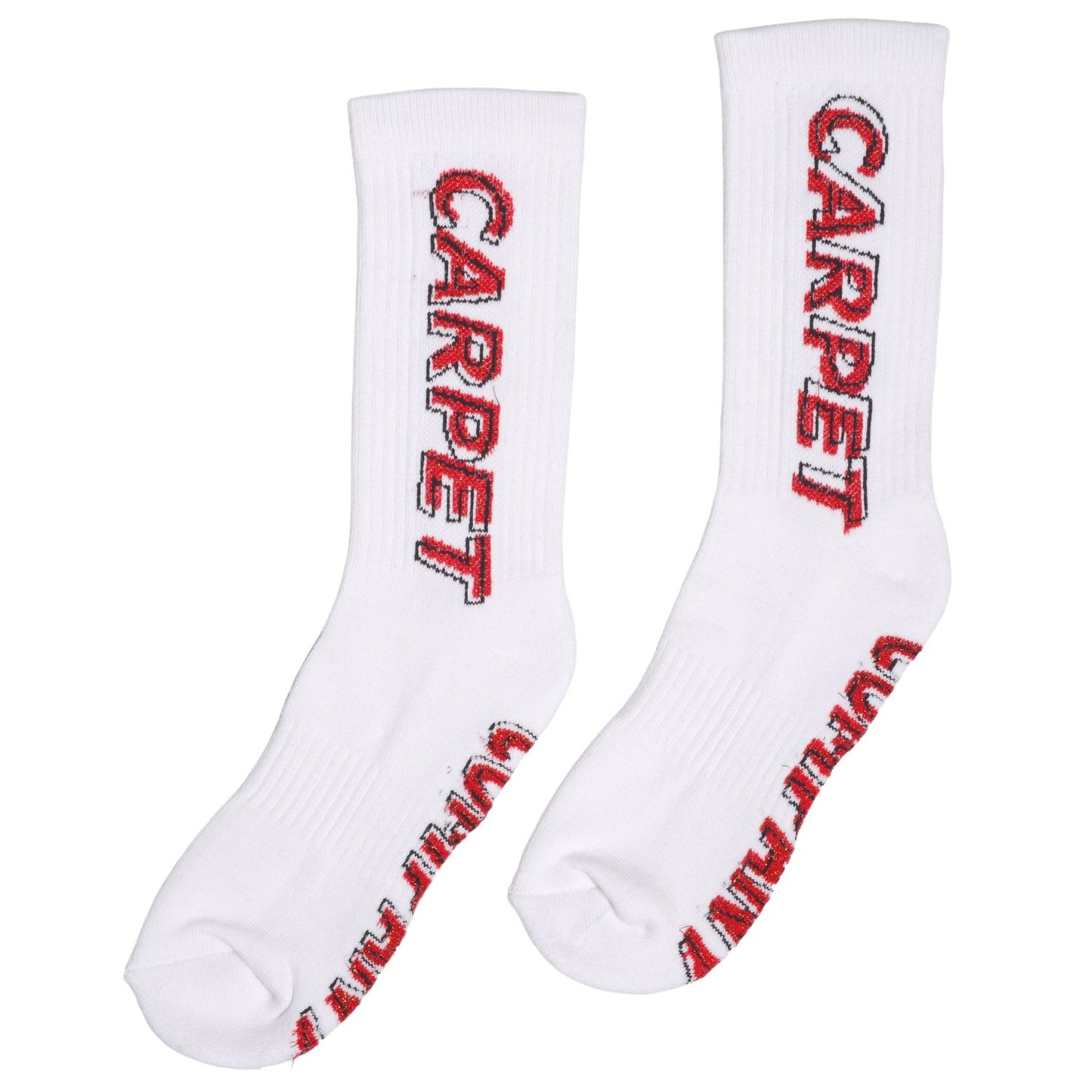 Carpet Company Misprint Sock - White