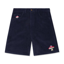 Load image into Gallery viewer, Butter Goods x The Smurfs Mushroom Corduroy Shorts - Indigo