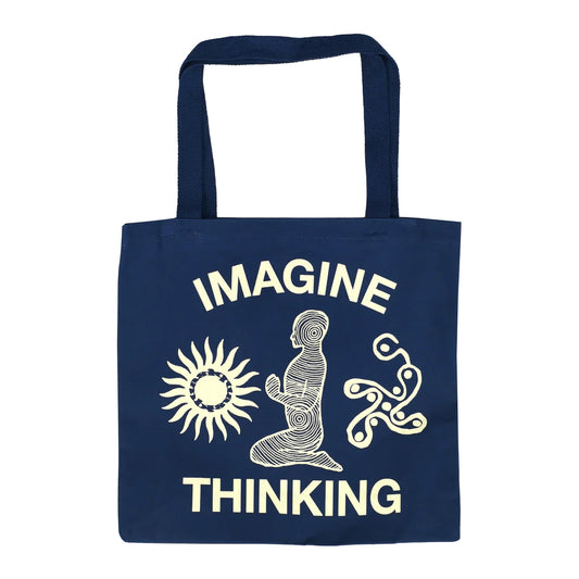 Quasi Namaste Tote Bag - Navy