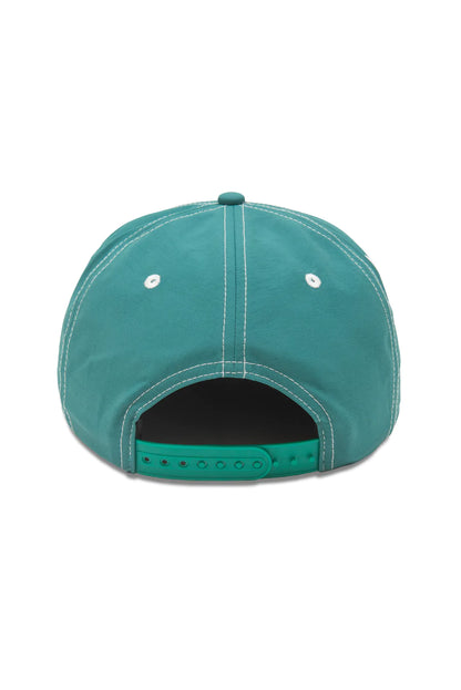 Quartersnacks Nylon Journalist Cap - Teal