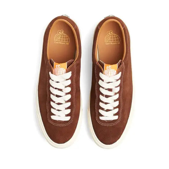 Last Resort VM001 Suede Lo - Choc Brown/White