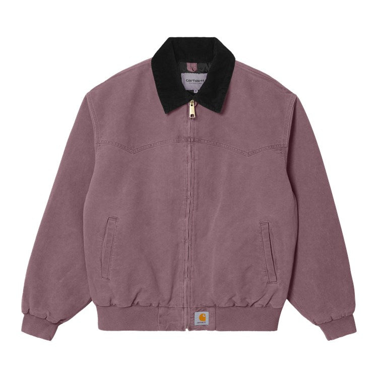 Carhartt WIP OG Santa Fe Jacket - Dark Plum/Black