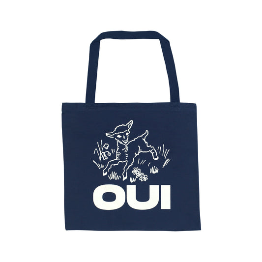 Quasi Oui Tote - Navy