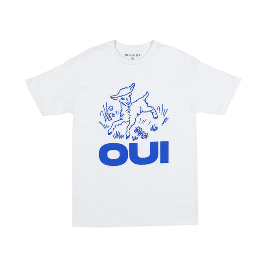 Quasi Oui Tee - White