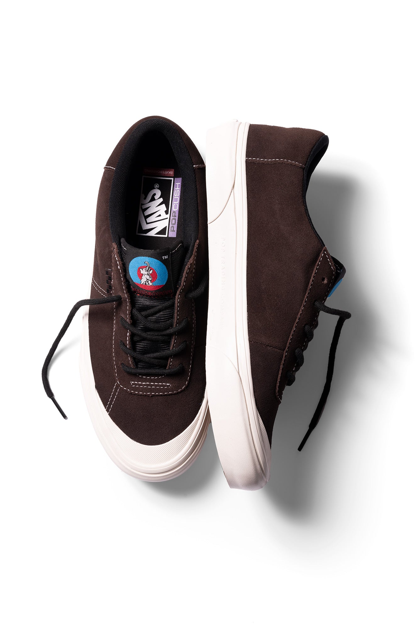 Vans X Pop Trading Skate Agah - Brown/Black