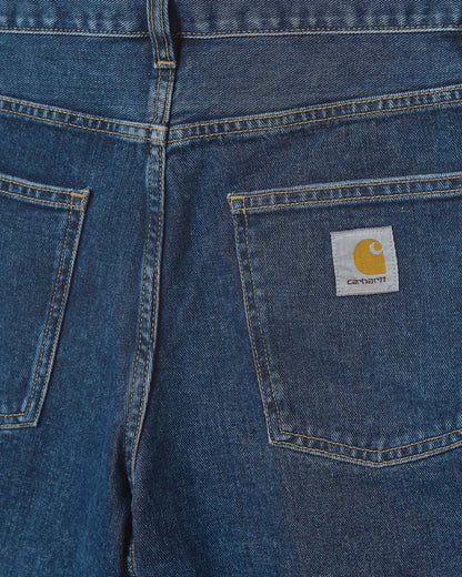 Carhartt WIP Newel Short - Blue Stone Washed