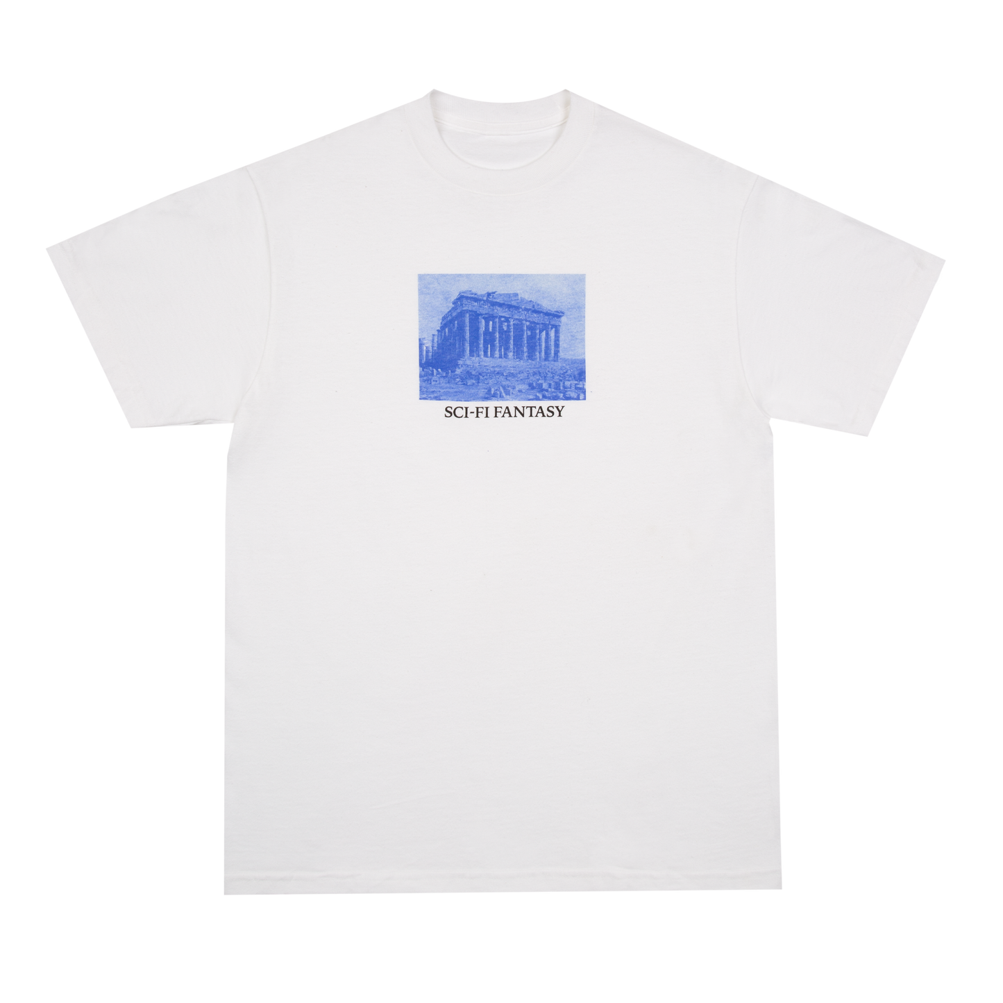 Sci-Fi Fantasy Parthenon Tee - White