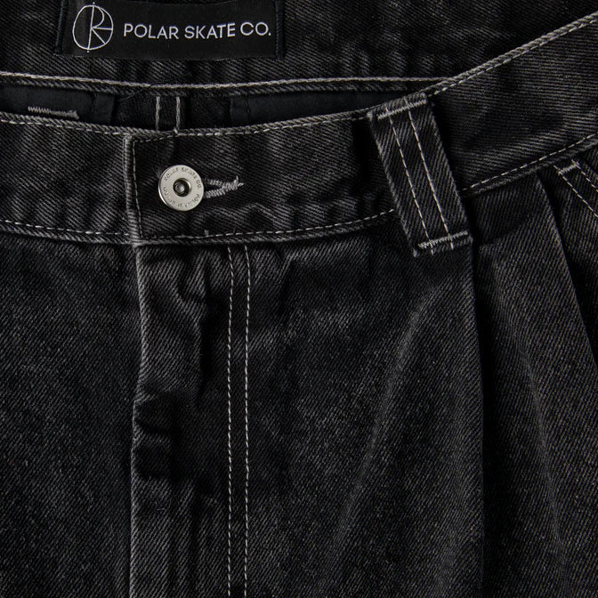 Polar Grund Chinos - Washed Black