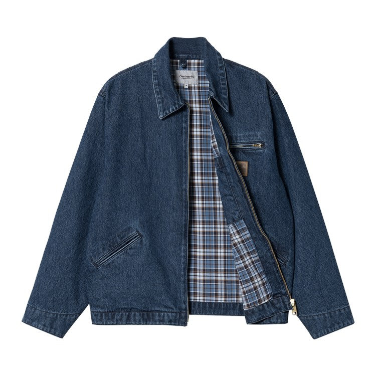 チ*ん様 carhartt RIDER JACKET-Blue (stonewa Carhartt WIP Rider Jacket - Blue Stone Washed – Ninetimes Skateshop