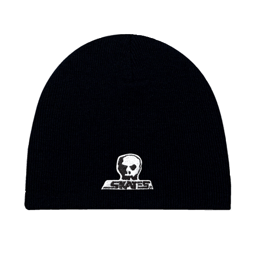 Skull Skates Small Logo No Cuff Toque - Black