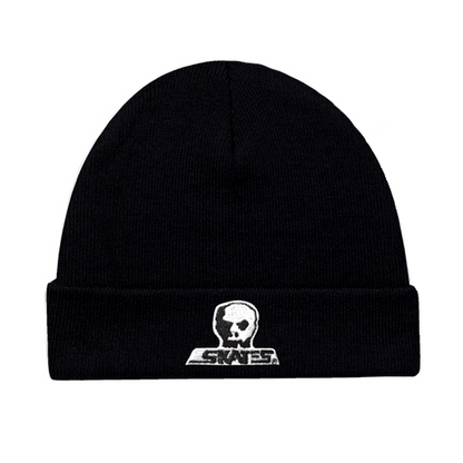 Skull Skates Small Logo Cuff Toque - Black