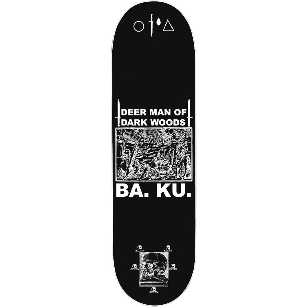 Skull Skates BA.KU DMODW Reissue Deck - 9 x 32.5
