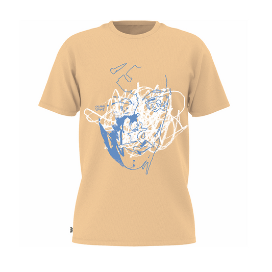 Vans X Quasi Mask OTW Tee - Apricot Sherbert