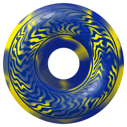 Spitfire Formula Four Swirled Classic Yellow/Blue Wheels - 99D 54mm