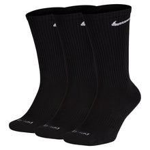 Load image into Gallery viewer, Nike Everyday Plus Cushioned Sock 3-Pack - Black