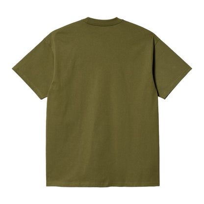 Carhartt WIP Fuse Script Tee - Kiwi/Citron