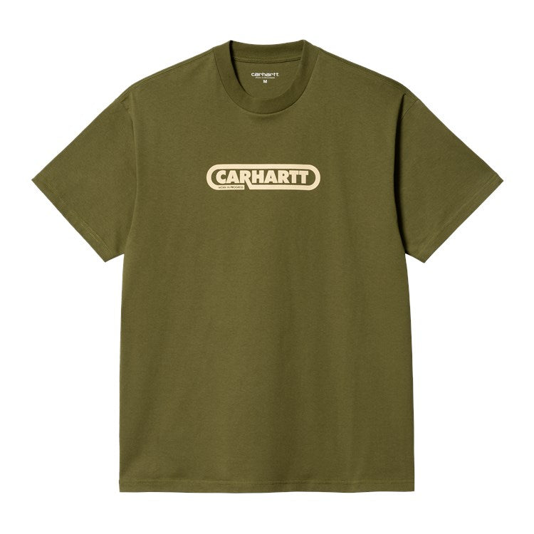 Carhartt WIP Fuse Script Tee - Kiwi/Citron