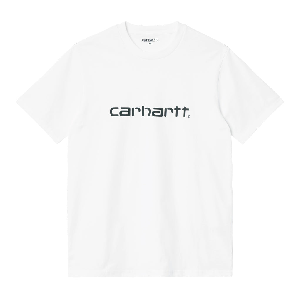 Carhartt WIP  Script Tee - White/Black